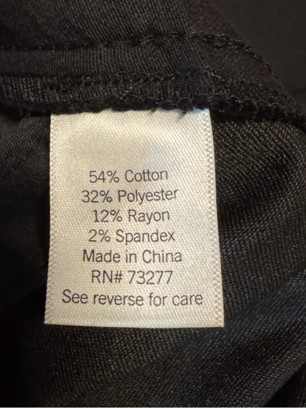 Croft & Barrow Straight Leg Pants- Black, Navy, Teal, Khaki, Red,   BROWN Sold - Picture 14 of 14